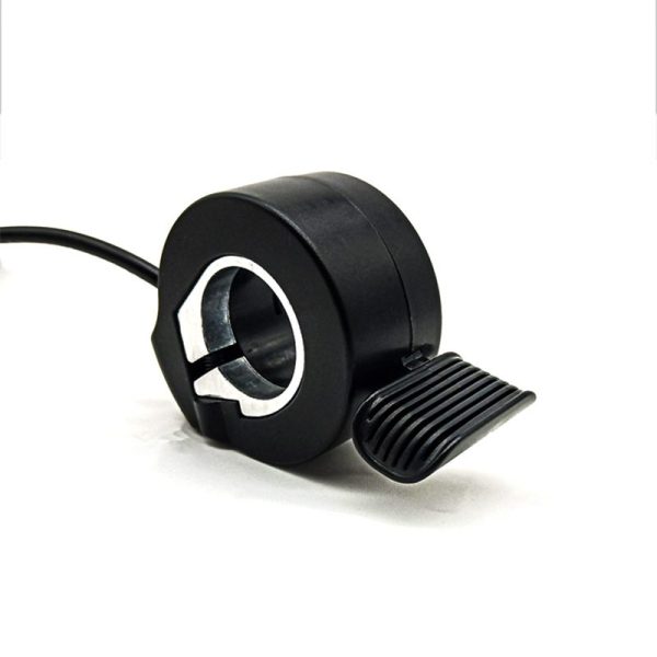 Black electronic throttle controller with wired connector